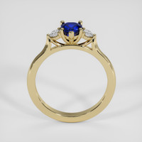 1.05 Ct. Blue Sapphire Ring, 18K Yellow Gold 3