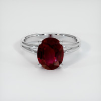 Ruby Ring 3.02 Ct. Platinum 950 Preview