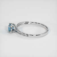 0.64 Ct. Sapphire Ring, Platinum 950 4