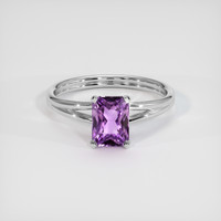 1.37 Ct. Sapphire Ring, Platinum 950 1