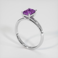 1.37 Ct. Sapphire Ring, Platinum 950 2