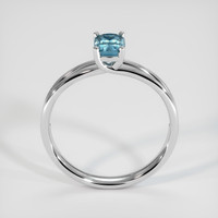 0.85 Ct. Sapphire Ring, Platinum 950 3