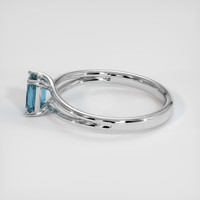 0.85 Ct. Sapphire Ring, Platinum 950 4