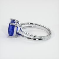 4.52 Ct. Sapphire Ring, 14K White Gold 4