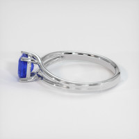 0.83 Ct. Sapphire Ring, 14K White Gold 4