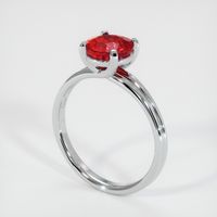 Ruby Ring 2.01 Ct., 14K White Gold Preview