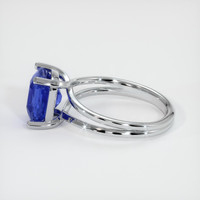 4.52 Ct. Sapphire Ring, 18K White Gold 4