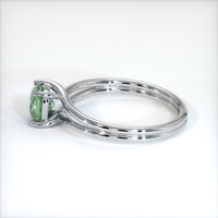 1.21 Ct. Sapphire Ring, 18K White Gold 4