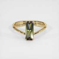1.66 Ct. Gemstone Ring, 14K Yellow Gold 1