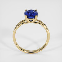 2.62 Ct. Blue Sapphire Ring, 14K Yellow Gold 3