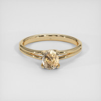 1.06 Ct. Sapphire Ring, 14K Yellow Gold 1