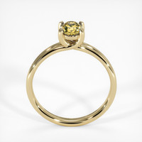 0.81 Ct. Sapphire Ring, 14K Yellow Gold 3