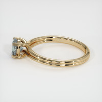 0.94 Ct. Sapphire Ring, 14K Yellow Gold 4