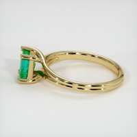 Emerald Ring 1.11 Ct. 18K Yellow Gold Preview