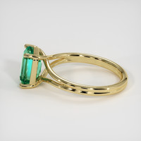 1.89 Ct. Emerald Ring, 18K Yellow Gold 4