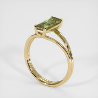 1.66 Ct. Gemstone Ring, 18K Yellow Gold 2
