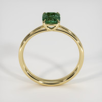 1.05 Ct. Green Sapphire Ring, 18K Yellow Gold 3