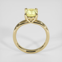 2.20 Ct. Yellow Sapphire Ring, 18K Yellow Gold 3