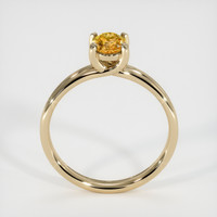 0.89 Ct. Sapphire Ring, 18K Yellow Gold 3