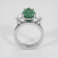 5.00 Ct. Bi Color Sapphire Ring, Platinum 950 3