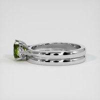 1.20 Ct. Sapphire Ring, 14K White Gold 4