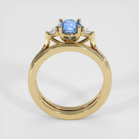 1.30 Ct. Sapphire Ring, 14K Yellow Gold 3