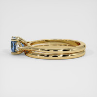 1.30 Ct. Sapphire Ring, 18K Yellow Gold 4