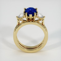 3.52 Ct. Sapphire Ring, 18K Yellow Gold 3