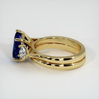 3.52 Ct. Sapphire Ring, 18K Yellow Gold 4