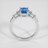 1.24 Ct. Blue Sapphire Ring, Platinum 950 3