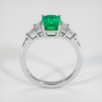 1.54 Ct. Emerald Ring, Platinum 950 3