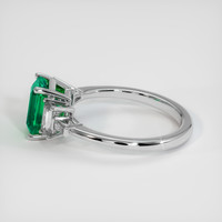 1.54 Ct. Emerald Ring, Platinum 950 4