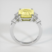6.06 Ct. Yellow Sapphire Ring, Platinum 950 3