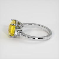 3.56 Ct. Sapphire Ring, Platinum 950 4