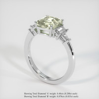 3.05 Ct. Sapphire Ring, Platinum 950 2