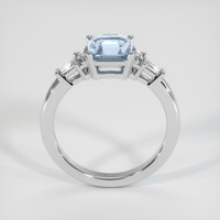 1.58 Ct. Blue Sapphire Ring, 10K White Gold 3