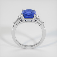 3.66 Ct. Sapphire Ring, 14K White Gold 3