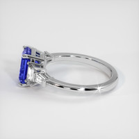 2.18 Ct. Sapphire Ring, 14K White Gold 4
