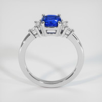 1.50 Ct. Sapphire Ring, 14K White Gold 3