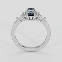 0.89 Ct. Bi Color / Parti Sapphire Ring, 14K White Gold 3