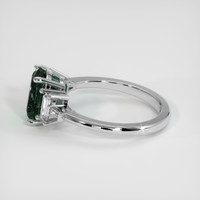 3.08 Ct. Sapphire Ring, 14K White Gold 4
