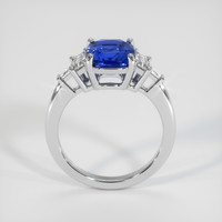 3.07 Ct. Sapphire Ring, 18K White Gold 3