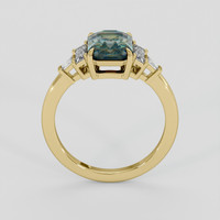 2.56 Ct. Bi Color / Parti Sapphire Ring, 10K Yellow Gold 3