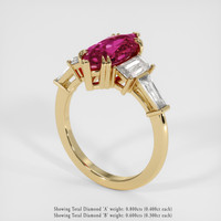 2.30 Ct. Gemstone Ring, 14K Yellow Gold 2