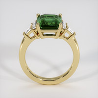2.53 Ct. Green Sapphire Ring, 14K Yellow Gold 3