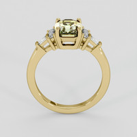 1.79 Ct. Bi Color Sapphire Ring, 14K Yellow Gold 3