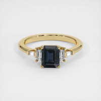 1.57 Ct. Sapphire Ring, 14K Yellow Gold 1