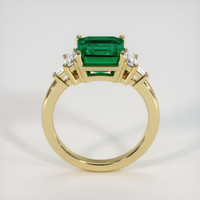 2.98 Ct. Emerald Ring, 18K Yellow Gold 3