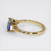 2.02 Ct. Bi Color Sapphire Ring, 18K Yellow Gold 4