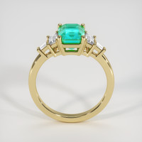 1.72 Ct. Emerald Ring, 18K Yellow Gold 3